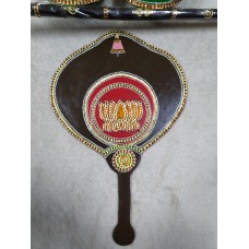 Tanjore Wedding Fan 5